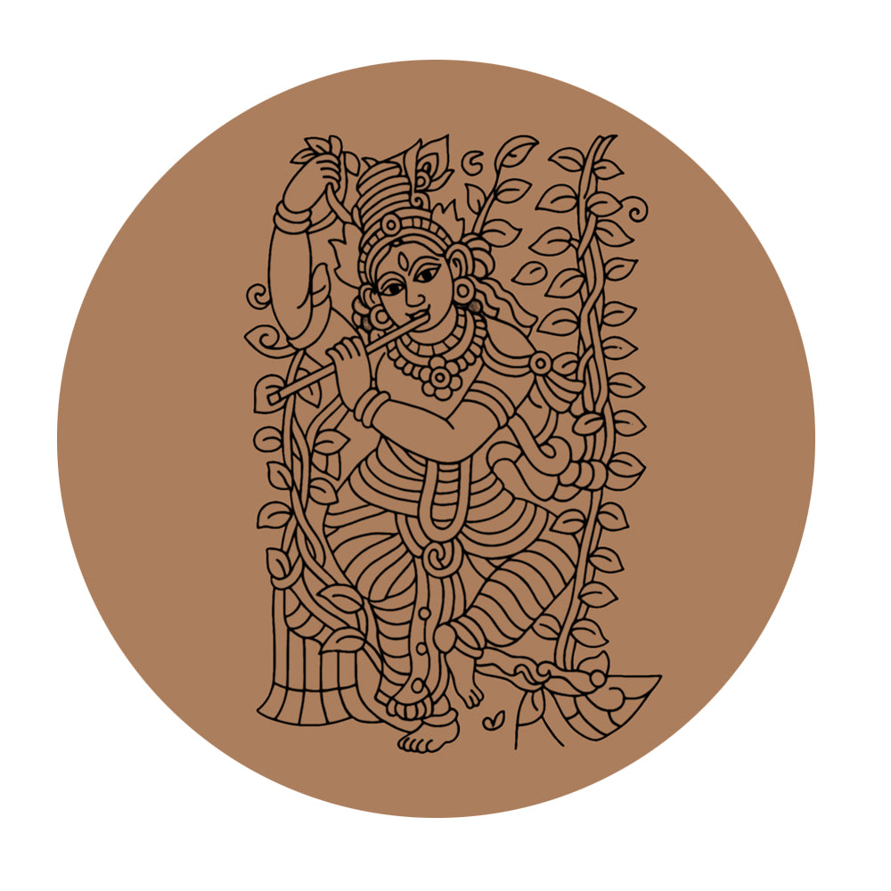 Krishna Pre-marked Design