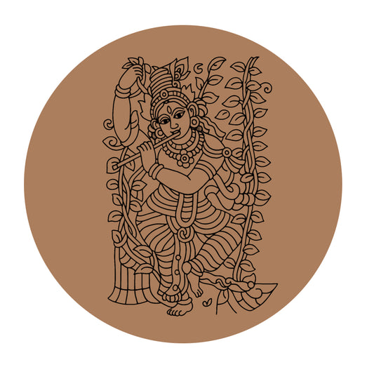 Krishna Pre-marked Design