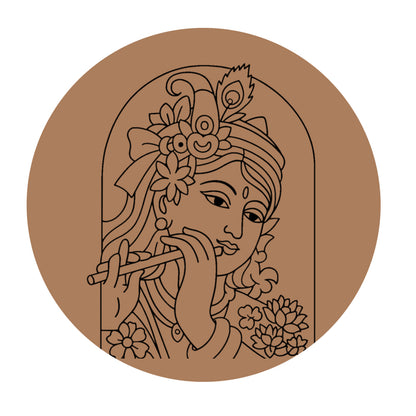 Krishna Pre-marked Design