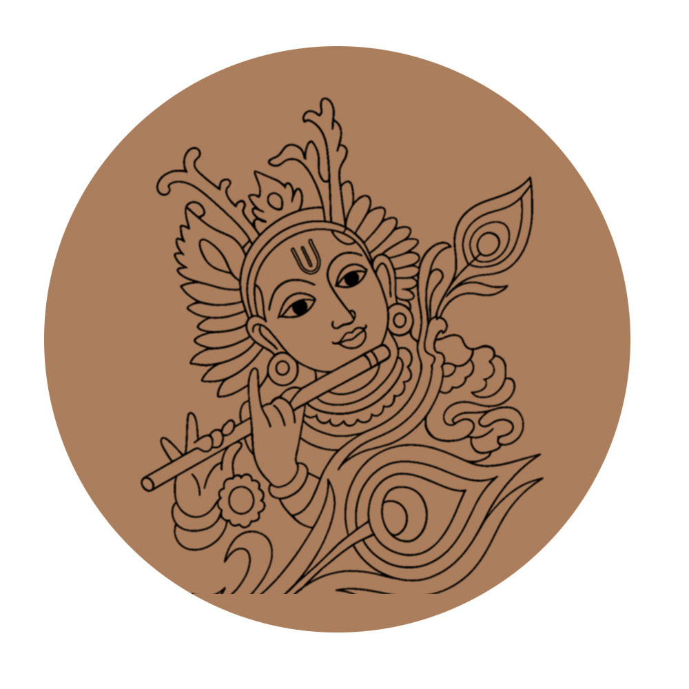 Krishna Pre-marked Design