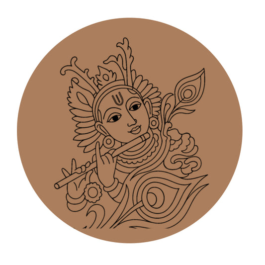 Krishna Pre-marked Design