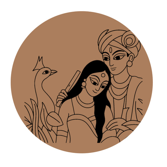 Krishna Pre-marked Design