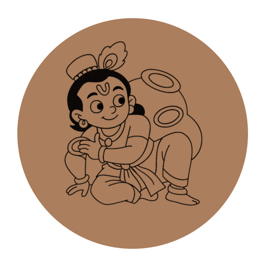 Krishna Pre-marked Design