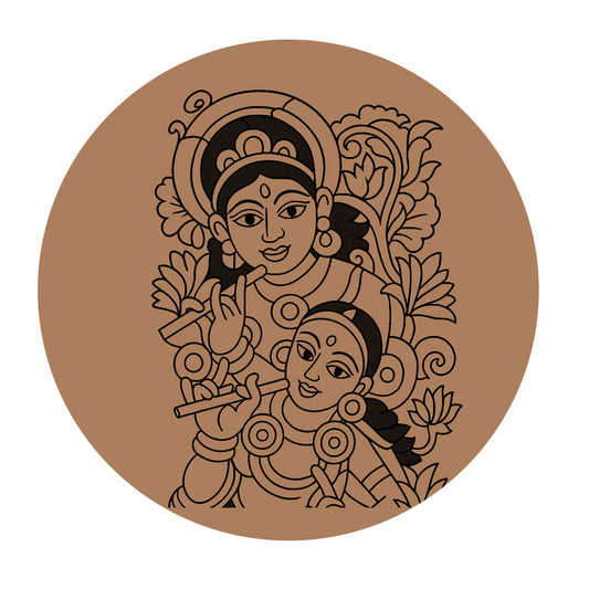 Krishna Pre-marked Design