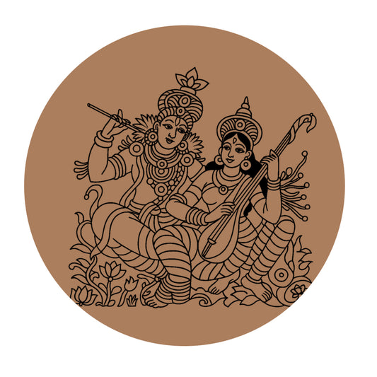 Krishna Pre-marked Design