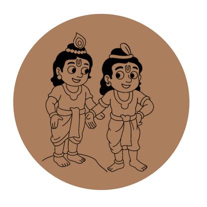 Krishna Pre-marked Design