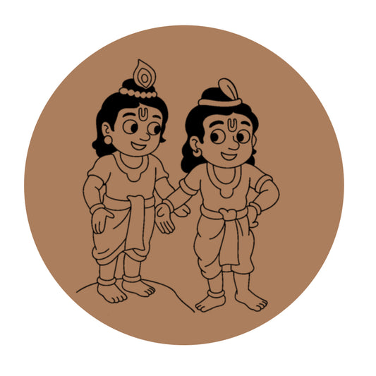 Krishna Pre-marked Design