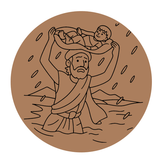 Krishna Pre-marked Design