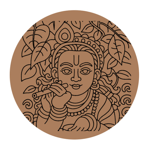 Krishna Pre-marked Design