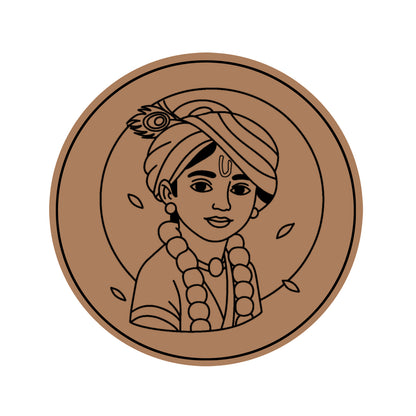Krishna Pre-marked Design