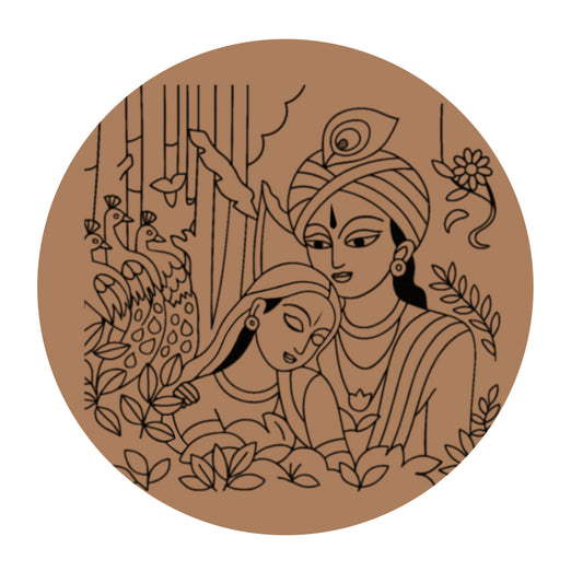 Krishna Pre-marked Design