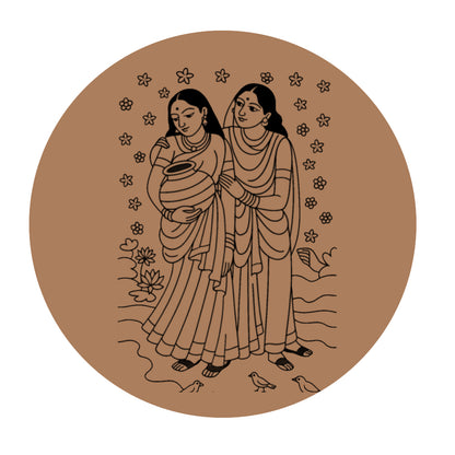 Krishna Pre-marked Design
