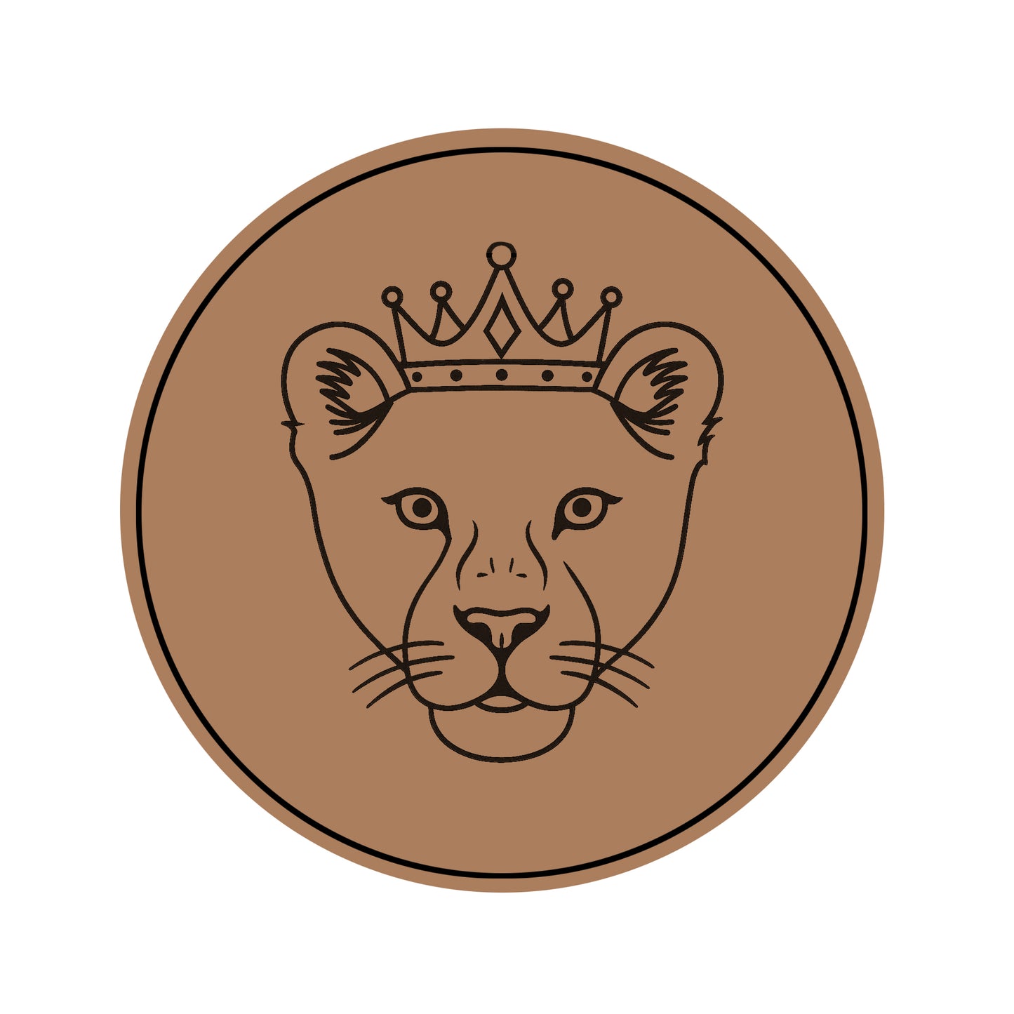 Lion Pre-marked Design for painting