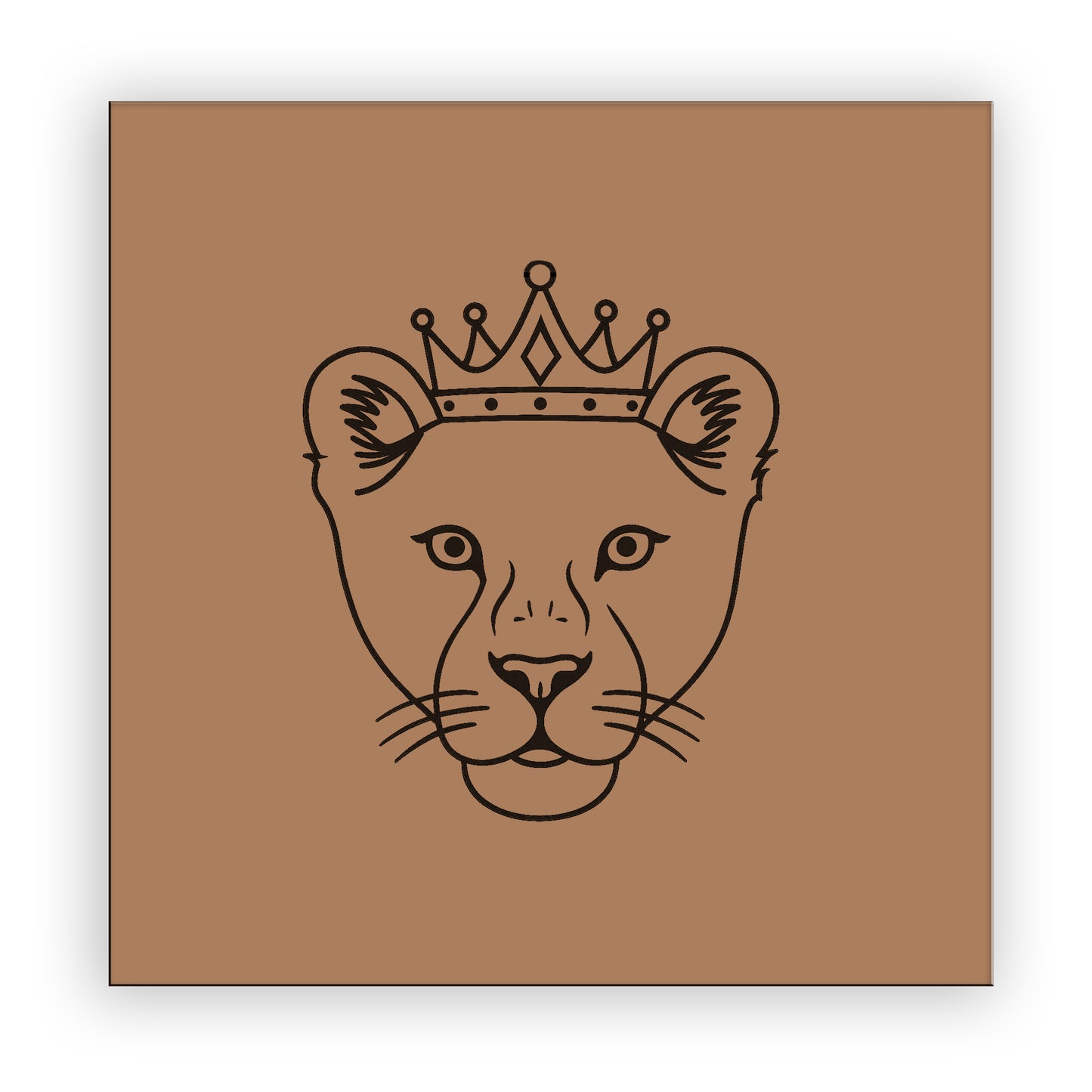 Lion Pre-marked Design for painting