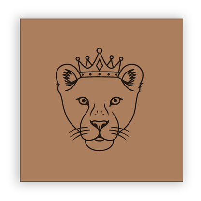 Lion Pre-marked Design for painting