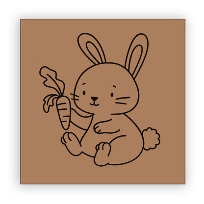 Rabbit Pre-marked Design for painting