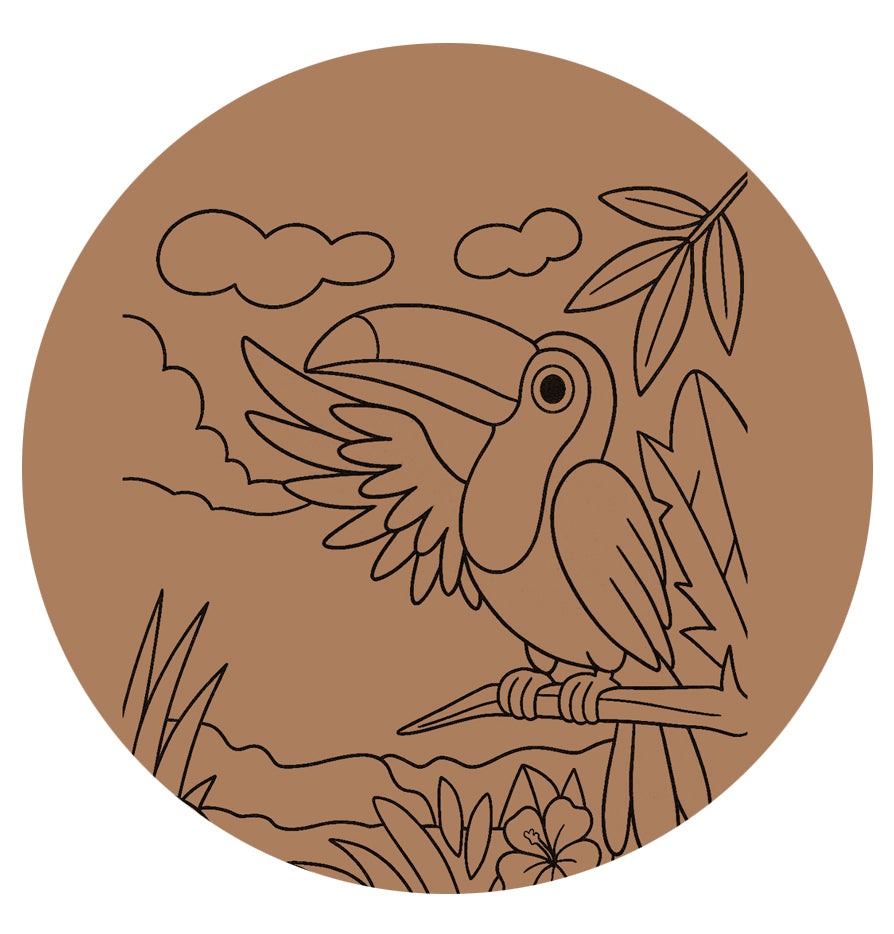 Pre-marked Design for painting