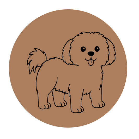 Dog  Pre-marked Design for painting