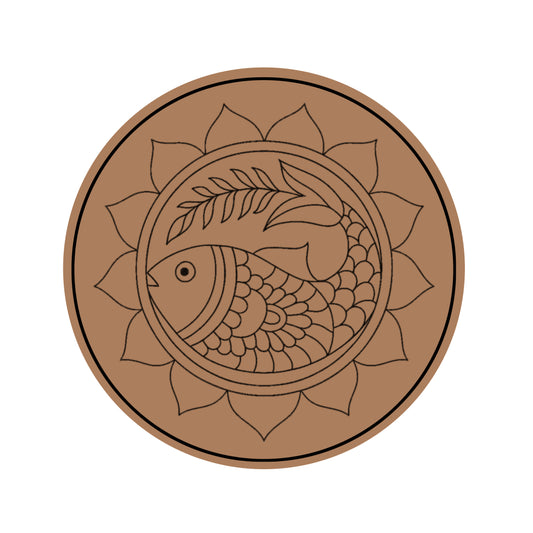 Fish Pre-marked Design for painting